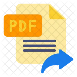 Pdf send  Icon