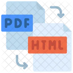 Pdf To Html  Icon