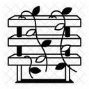 Pea Vine Fence Growing Icon