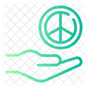 Peace Pacifism Shapes And Symbols Icon