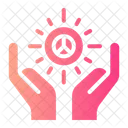Peace Signaling Values Icon