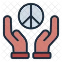 Peace Hand Gesture Icon