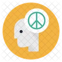 Peace Peaceful Mind Head Icon