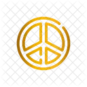 Peace Love Symbol Icon