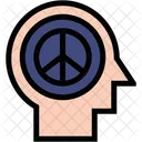 Peace Mind Mapping Knowledge Icon