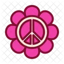 Flower Peace Feminism Icon