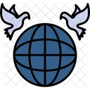 Peace Symbol World Icon