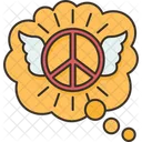 Peace Pacification Thinking Icon