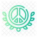Peace Laurel Pacifism Icon