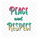 Peace and respect  Icon