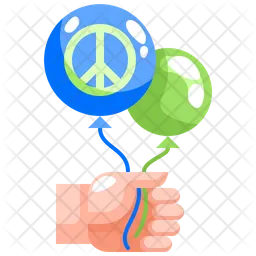 Peace Balloon  Icon