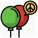 Peace Balloons  Icon