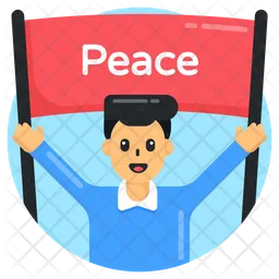Peace Banner  Icon