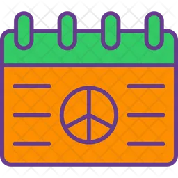 Peace Calendar  Icon