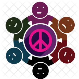 Peace Center Image Logo Icon