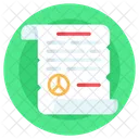 Peace Contract  Icon