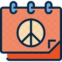 Peace Day Calendar Peace Icon