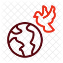 Peace Day Peace Peace Sign Icon