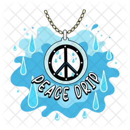 Peace drip  Icon