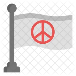 Peace Flag  Icon