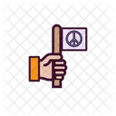 Peace Flag Peace Pacifism Icon