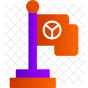 Peace Flag  Icon