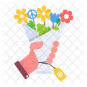 Peace Flowers  Symbol