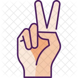 Peace gesture  Icon