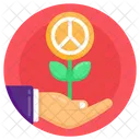 Peace Growth  Icon