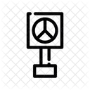 Peace Sign Symbol Icon