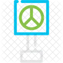 Peace Sign Symbol Icon