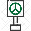 Peace Sign Symbol Icon