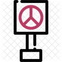 Peace Sign Symbol Icon