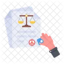 Peace Law  Icon
