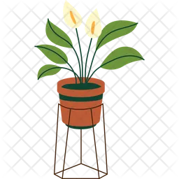 Peace Lily  Icon
