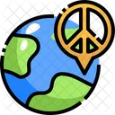 Peace Location Global Location Location Icon