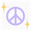 Peace Love  Icon