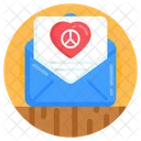 Peace Email Peace Mail Peace Envelope アイコン