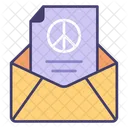 Peace Mail Freedom Icon