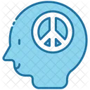 Peace Brain Think Icon