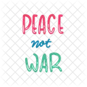 Peace not war  Icon