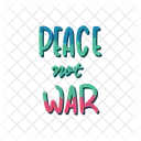 Peace not war  Icon