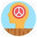 Human Peace Peace Of Mind Peaceful Head Icon