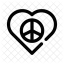 Peace-pacifism-heart-love-symbol  Icon