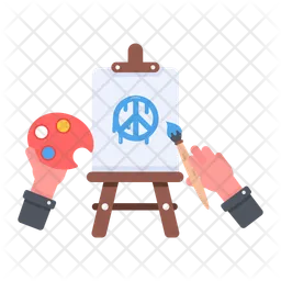 Peace Painting  Icon