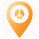 Peace Pin  Icon