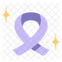 Ribbon Peace Cancer Icon