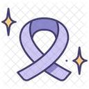 Ribbon Peace Cancer Icon