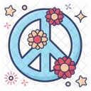 Peace Sign Peace Symbol Hippie Sign Icon