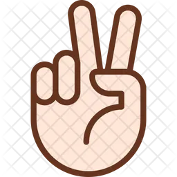 Peace sign  Icon